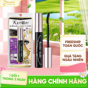 Mascara Nâng Cao Siêu Bền Trong 30h Giúp Nâng Cong Và Làm Dày Rậm Mi Tối Đa Kissme Heroine Make Volume Up Mascara Super Wp N 6G ( Màu Đen Tuyền #01)