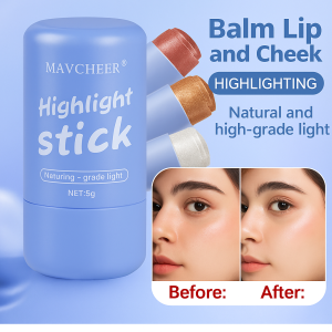 Jelly Highlighter Eyeshadow Brightening Stick for All Year Round Women of All Ages  Non-Caking  Quick Glow  Water-Rich Radiance