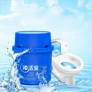 1pcs=80g Blue Bubble Automatic Toilet Cleaner Quickly Remove the Odor and Dirt Detergent Automatic Flushing Toilet Deodorant Toilet Cleaner