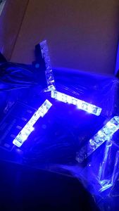 Lampu LED Blitz mobil patwal patroli model slim