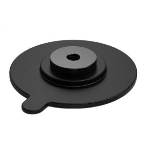 Multi Surfaces Adhesive Suction Cup Bracket Female 1/4 Screw Hole for Dashcam Studio Camera Permanent Installation