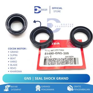 GN5 SEAL SHOCK DEPAN GRAND / BEAT / VARIO / KHARISMA / BLADE / REVO / SIL / SEL / SKOK / SOK