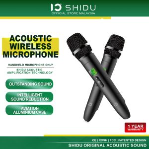 SHIDU SD-U30 Wireless Handheld Microphone UHF Connection | Mikrofon Handheld | Karaoke Mic Singing
