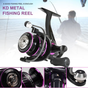 [Mr. Jam] Spinning Reel KD KDIII Series โลหะตกปลา Reel 10KG ลากสูงสุด 6BB น้ำหนักเบาน้ำเค็มน้ำจืดปลาคาร์พตกปลา Reel Tackle