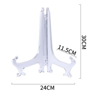 ขาตั้งจาน ที่ตั้ง ขาตั้งแฟ้ม กรอบรูป สื่อการสอน แท็บเล็ต หนังสือ จานโชว์ แผ่นเสียง ขนาด 3 6 9 12 นิ้ว ขาตั้งพลาสติก แบบพับ