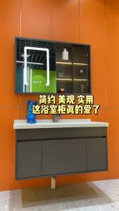 Bathroom Cabinet One Ceramic Basin Smart Mirror Cabinet Bathroom Vanity Hand Basin Cabinet Combination Mirror Cabinet