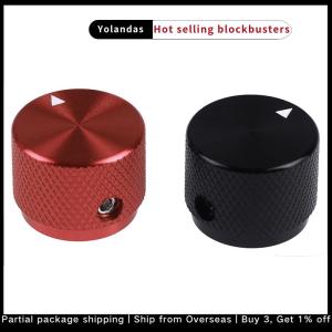 [Yolandas] ตัวเข้ารหัสโพเทนชิโอมิเตอร์แบบหมุนโลหะอลูมิเนียมกลึงแข็งปุ่มควบคุมระดับเสียง