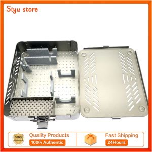 Sterilization Case Tray For  Electric Power Bone Drill Tool  Aluminum Box Orthopedics Instruments