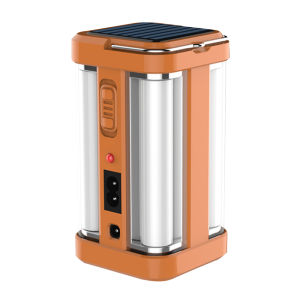 Anbolt Lampu Emergency LED Tahan Lama Lampu Darurat Anti Air 2Modes Senter Super Terang 4 Sisi Lampu Outdoor Portabel Lampu Camping Lampu Solar Emergency