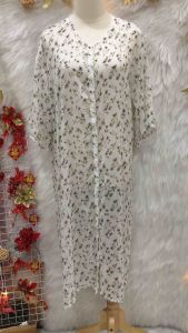 Đầm Hoa Nhí Phom Suông Dáng Dài 2 hand Nhật hiệu LEPSIM- Size M(#Đ205)