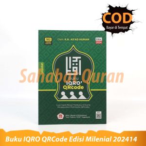 COD Buku Iqro QRcode Edisi Milenial Alqosbah Full Vidio Memudahkan Belajar Iqro 6 Jilid ORIGINAL