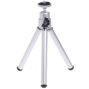 MIIQNUS Universal 2 Section Flexible Aluminum Alloy Phone Selfie Tripod Stand Holder Selfie Stick Clip stand