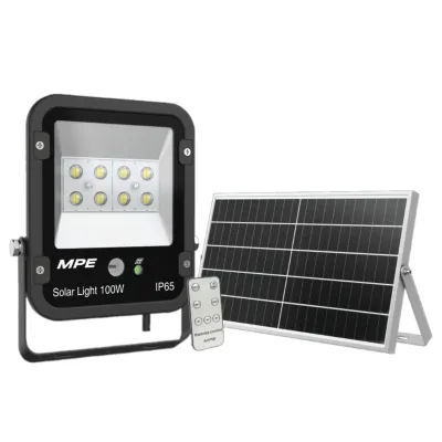 Đèn led pha năng lượng mặt trời 100W MPE (SFLD2-100)
