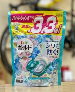 Viên Giặt Xả Gell Ball Bold 4in1 Nhật Bản Có 3 Mùi Hương