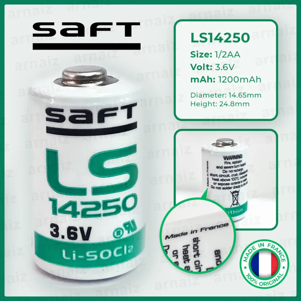 Saft ls14250 deals