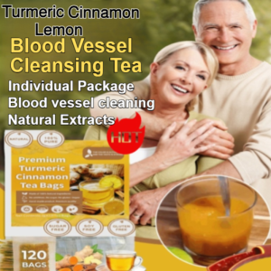[Buy 1 get 1 free] Turmeric cinnamon tea blood vessel cleansing/liver detoxification health tea sugar-free warm body cold and dampness removing tea/100% pure turmeric root powder cinnamon powder herbal health tea