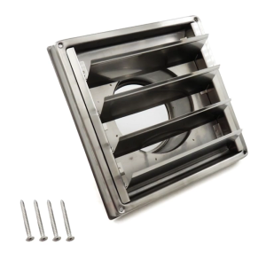 Air Vent Cover Caps Duct Grills 150mm Square Vent Extractors Ventilation Cover Stainless Steel Air Vent Duct Grills
