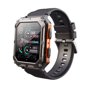 Outdoor C20 Pro Smart Watch with Large Memory Bluetooth Watch for Men Outdoor Sports Smart Watch with 380mAh Large