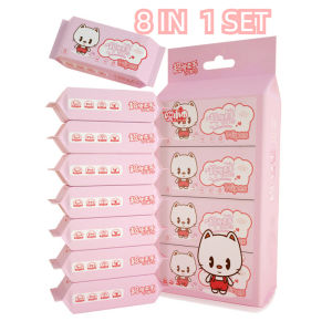 8 IN 1 Mini Baby Wet Wipes Multipurpose Wet Tissue Easy to Carry Outdoor Travel Hygiene Wet Wipe