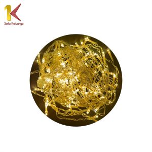 Satu Keluarga Lampu Tumbler LED C850 Lampu Hias Dekorasi Kamar Lampu Tirai Hiasan Natal Multifungsi
