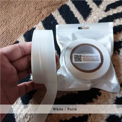 Seam Seal Tape Waterproof warna Lebar 2 cm dan Panjang 25 m