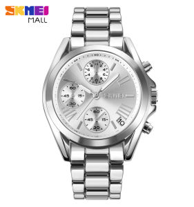 Skmei 1897 Nam Nữ Đồng hồ thạch anh luruxy nữ thời trang đồng hồ đeo tay Chrono quay số đồng hồ bấm giờ xem ngày 30m không thấm nước
