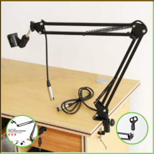 COD TaffSTUDIO Arm Stand Suspensi Lazypod Mikrofon NB 35 / Stand Mic Panjang / Stand Mikrofon / Mikrofon Podcast Youtuber Pidato Stand Mic Arm Standard Microphone Stand Mic Panjang Full Besi