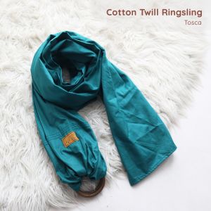 Gendongan Bayi Kain Cuddleme Cotton Twill Ring Sling Baru lahir Newborn