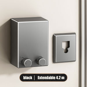 【4.2M】 Telescopic Invisible Wall Hanging Clothesline Retractable Dryer Clothes Line sampayan heavy duty Wall Mounted for Indoor & Outdoor