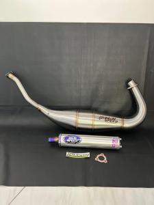 Knalpot Ninja 2 Tak R RR SS Win Speed Fullset Stainlees Press Cobra Silincer List Stainlees Ungu