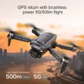 K811 MAX 2 Battery Drone 4K Dual Camera Zoom 50x WiFi GPS High Quality Professional Content. 