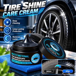 Tire Shine Polish Car Tire Blackening Wax High Gloss Tire Dressing Protective Coating Wheel Care Car Cleaning Accessories