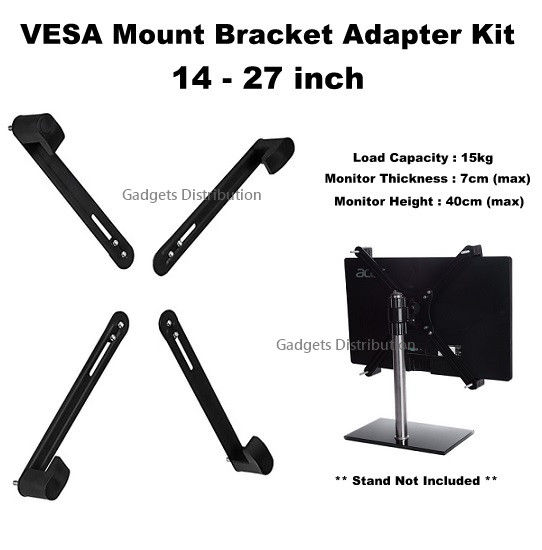 15kg 1427 inch SMV01 Universal Vesa Mount TV Monitor Bracket Adapter