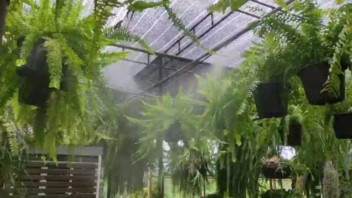 ชุดพ่นหมอก 20 หัว 30 เมตร ควบคุม WiFi พ่นฆ่าเชื้อ