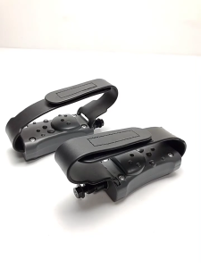 Exercise Bike Pedals Ergonomic Thread Fitness Accessories Replacement Bike Pedals Plastic Texture for Homes Gym