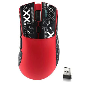 Tấn Công Cá Mập R1 Chuột Chơi Game Không Dây Bluetooth 2.4G TYPE-C Có Dây Ba-Chế Độ Chuột Pixart Paw3311 18000Dpi 1000Hz Cho Gamer PC