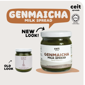 Ceit Spreads Genmaicha Milk Spread 180g (Halal Certified)