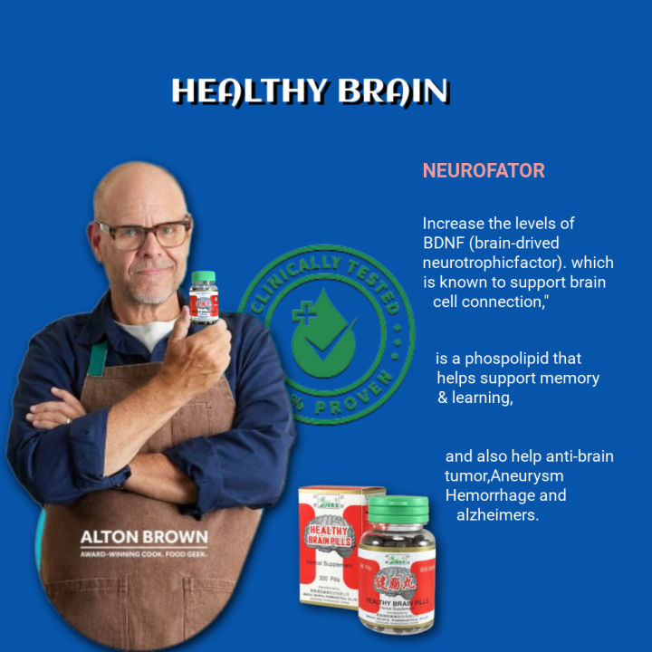 Organic Herbal Healthy Brain Pills Supplement Supports Anti Brain