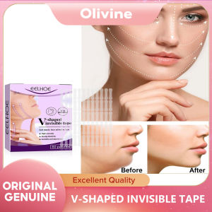 EELHOE V-shaped Lift Invisible Sticker Lift and Tighten Double Chin Wrinkled Sagging Skin Waterproof Tape Shape and Lift Face Sticker V-shape Lift Sticker Patch For Lifting Tighten Face Neck Chin Eye Facial Skin Care Tool