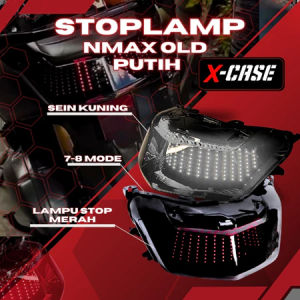 X-Case Lampu Stoplamp Nmax Old SEIN KUNING Model Spider Stop Belakang Jaring Laba Laba Nmax