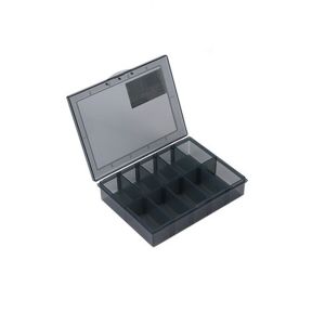 TIMES LORD Jewelry Accessories Grid Transparent Packaging Screw Suitcase Parts Box Organizer Box Tool Storage Box Component Case