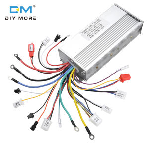 จักรยานไฟฟ้า35A 800W แบบไร้แปรงถ่านอัจฉริยะสำหรับจักรยานไฟฟ้าอุปกรณ์จักรยานสามล้อไฟฟ้า Diymore 48V 60V 64V