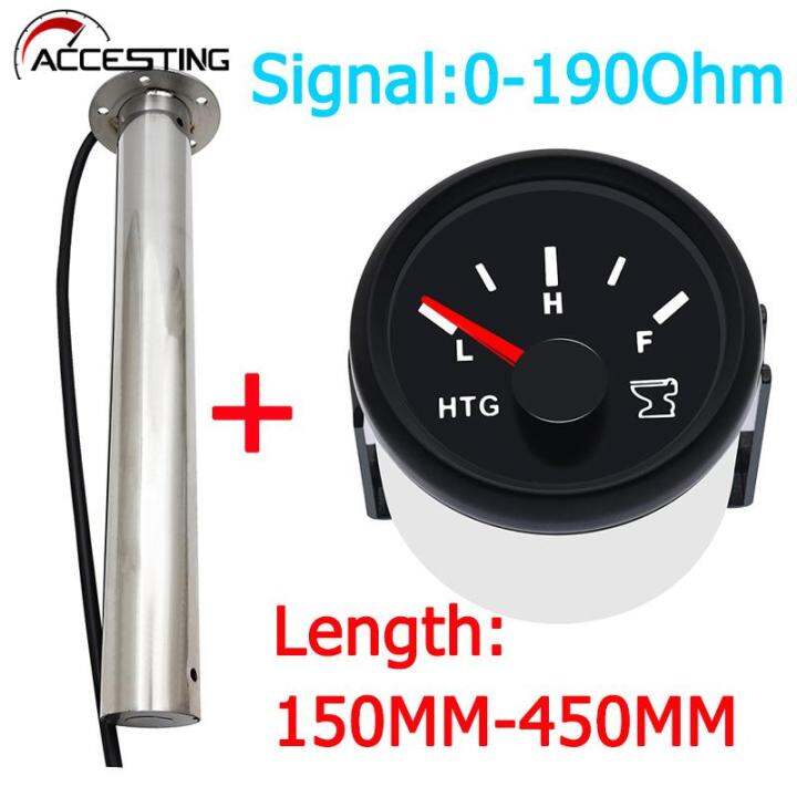 52mm Waterproof Sewage Level Gauge with Sewage Level Sensor 150MM-500MM ...