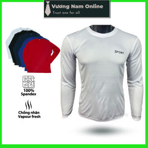 Áo thun nam Thu Đông tay dài áo giữ nhiệt form ôm body co giãn 4 chiều cao cấp đẹp VNO87