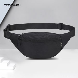 OTOHE Chest Bag Waist Bag Crossbody Chest Bag Multi-Functional Fitness Bag Small Waist Pouch Waterproof Wear-Resistant Waist Bag with Adjustable Strap for Workout Running