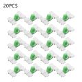 20pcs Car Exterior Door Clips For 93-06 For BMW E36 E46 323 325 328 323 330 Side Moulding Trim Clips. 
