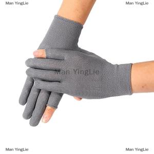 [COD] Man YingLie Nylon Breathable Touch Screen Gloves Half Finger Full Finger Gloves Outdoor Mitten Work Thin Gloves Shooting Mitten