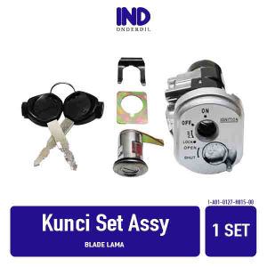 Kunci Kontak Set Plus Jok Blade 110 Lama Old Key Assy Asy Set Jog