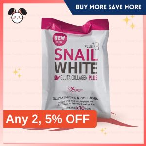 [SG INSTOCK] Snail White Gluta Collagen Plus X10 Soap 80g + FREE Foaming Net