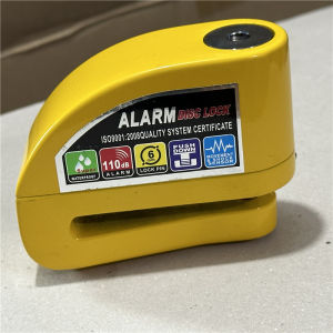 Waterproof Motorcycle Alarm Lock Bike Security Anti-theft Lock Motorbike Mountain bike Disc Brake Lock+Reminder Rope